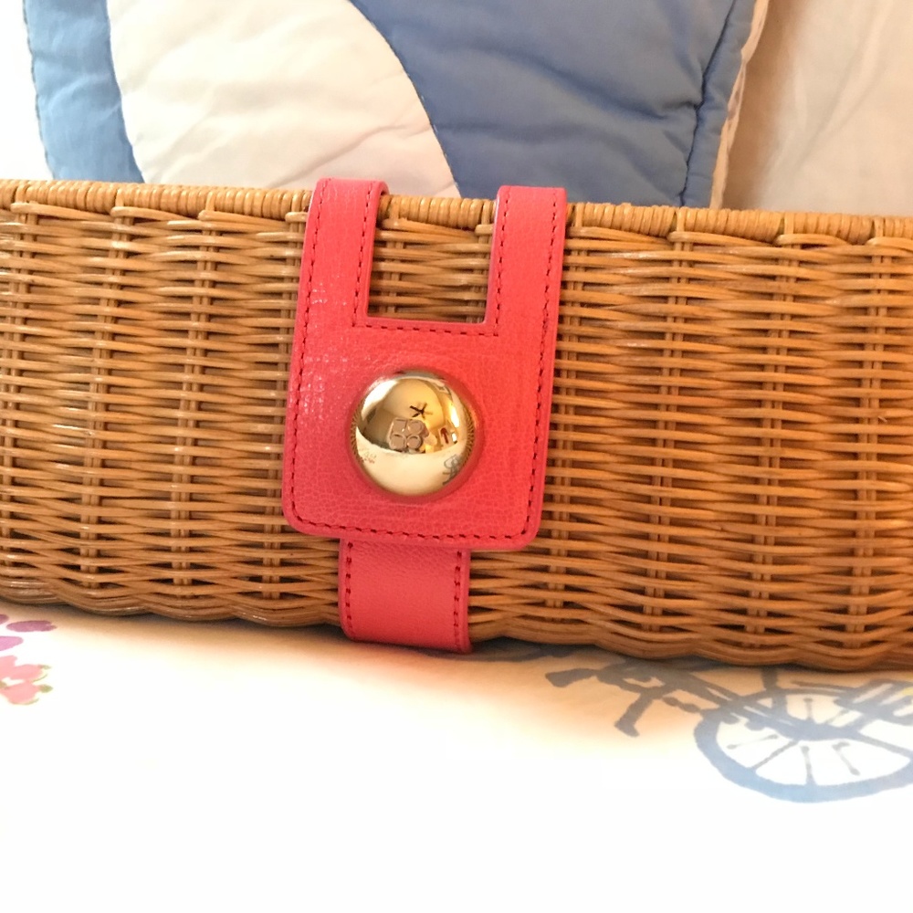 Kate Spade Straw Clutch - Picture 1 of 6